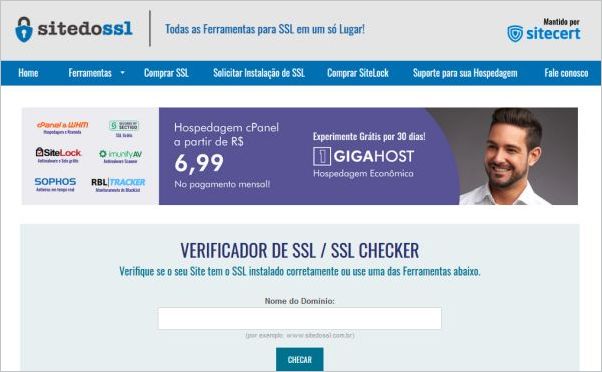 Site do SSL